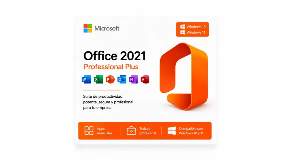 Licencia Digital Permanente | Microsoft Office 2021 Profesional